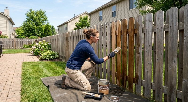 Cedar Fence Sealing in Seattle, WA
