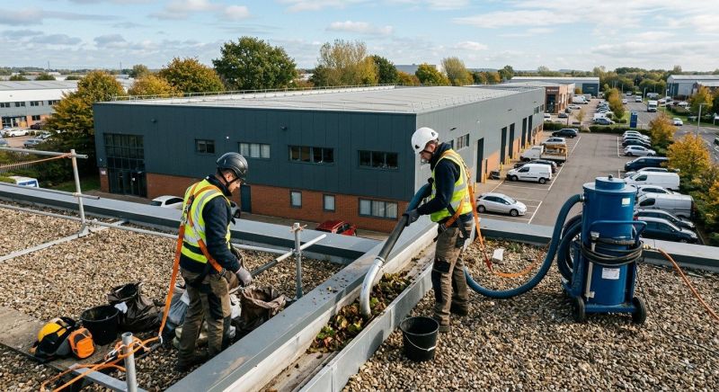 Commercial Gutter Maintenance in Denver County, CO