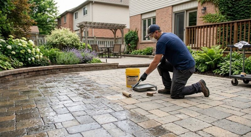 Courtyard Sealing in Renton, WA