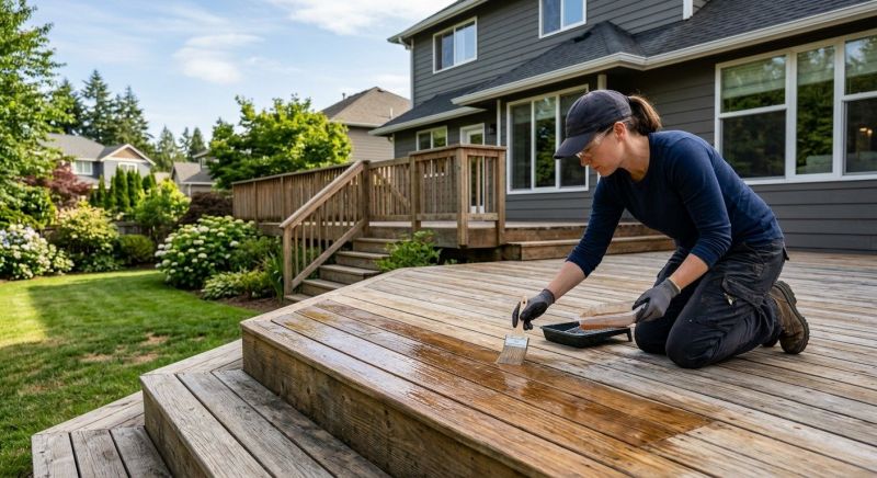 Deck Waterproofing in Renton, WA