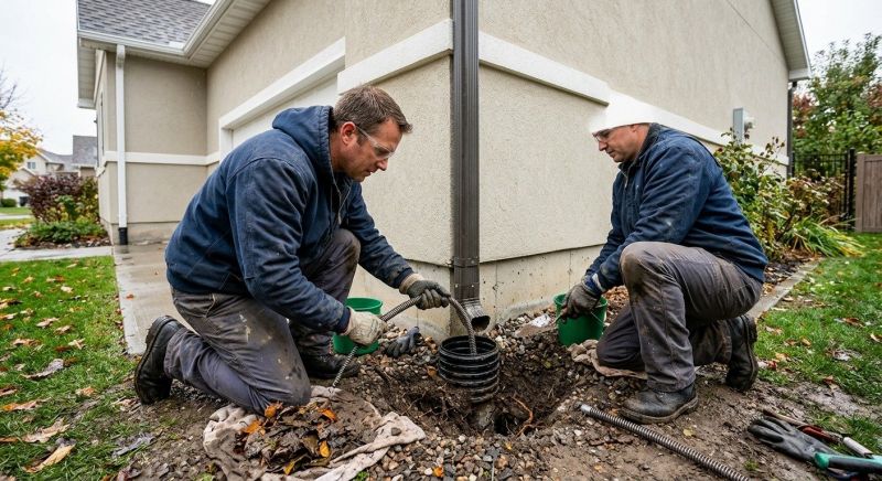 Downspout Cleaning in Pittsburgh, PA