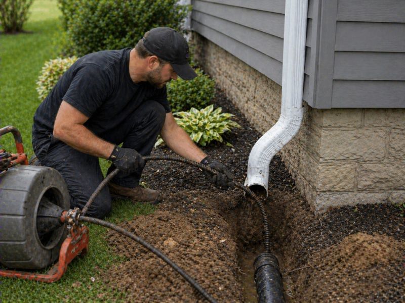 Downspout Cleaning in Long Island, NY