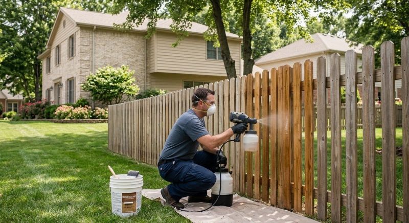 Fence Sealing in Alpharetta, GA
