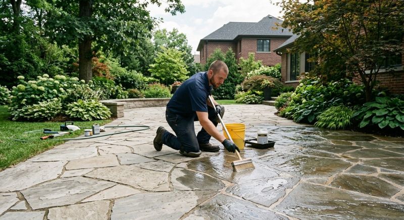 Flagstone Sealing in Alpharetta, GA