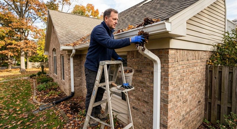 Gutter Downspout Unclogging in Monmouth County, NJ