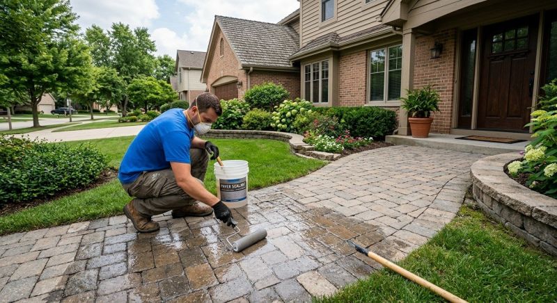 Pavers Sealing in Alpharetta, GA