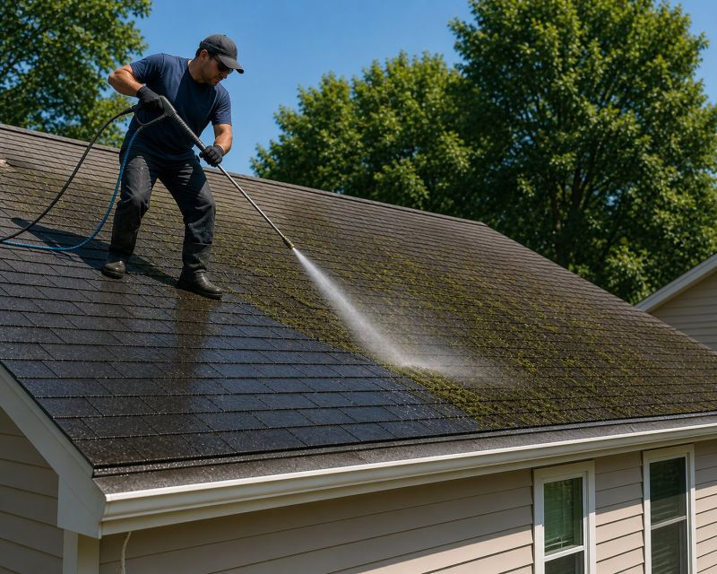 Roof Algae Removal in Vancouver, WA
