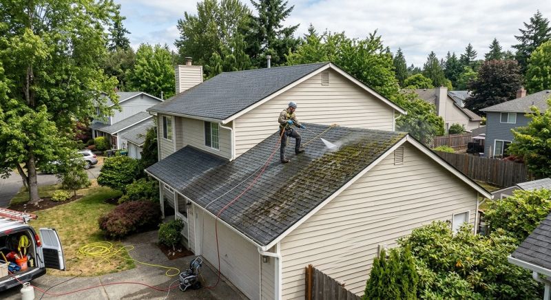 Roof Mildew Removal in Vancouver, WA