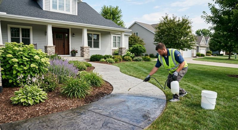 Sidewalk Concrete Sealing in Gig Harbor, WA