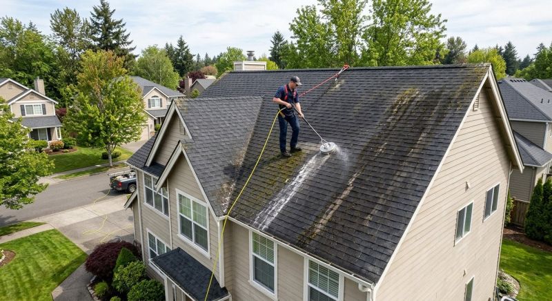 Asphalt Shingles Cleaning in Vancouver, WA