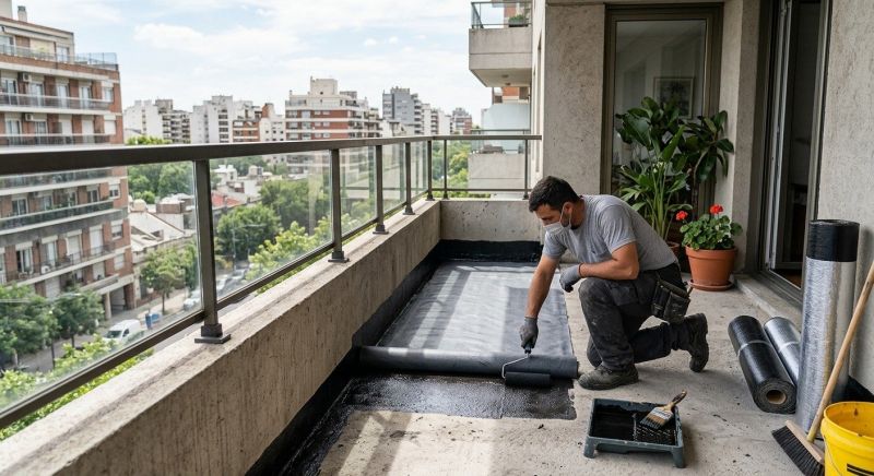 Balcony Waterproofing in Bellevue, WA