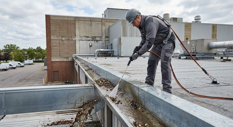 Commercial Gutter Cleaning in Denver County, CO