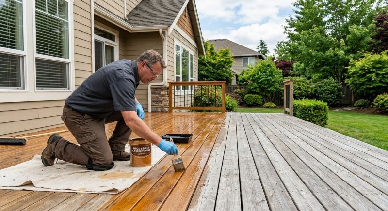Concrete Deck Sealing in Kansas City, KS