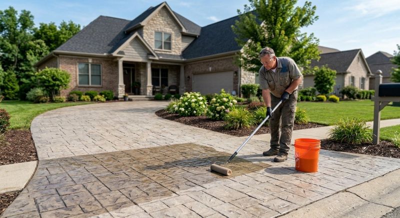 Concrete Driveway Sealing in Redmond, WA