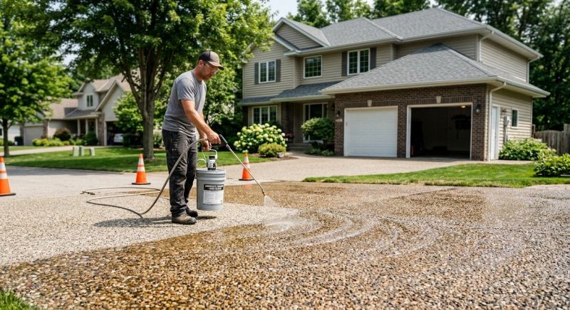 Concrete Driveway Sealing in Kitsap County, WA
