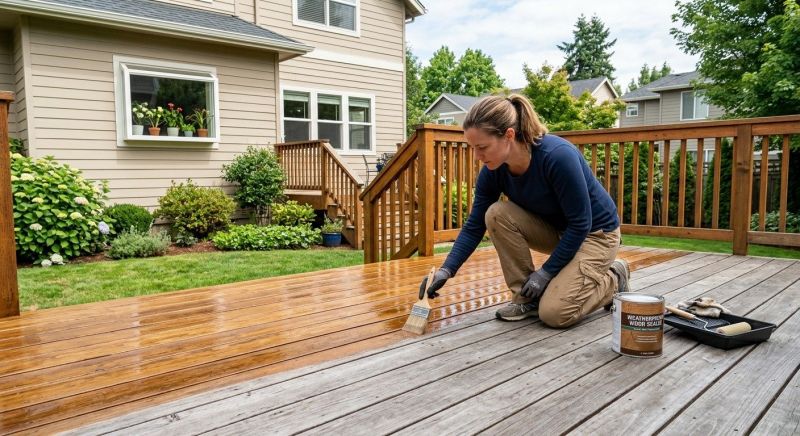 Deck Waterproofing in Tacoma, WA