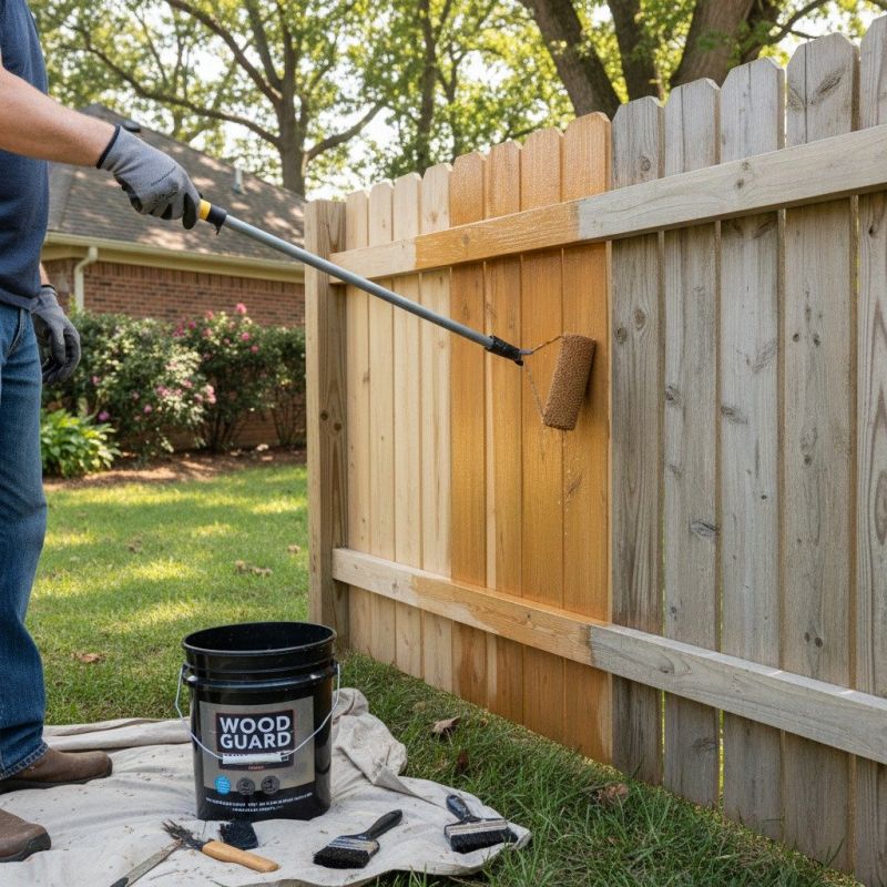 Fence Sealing in Puyallup, WA
