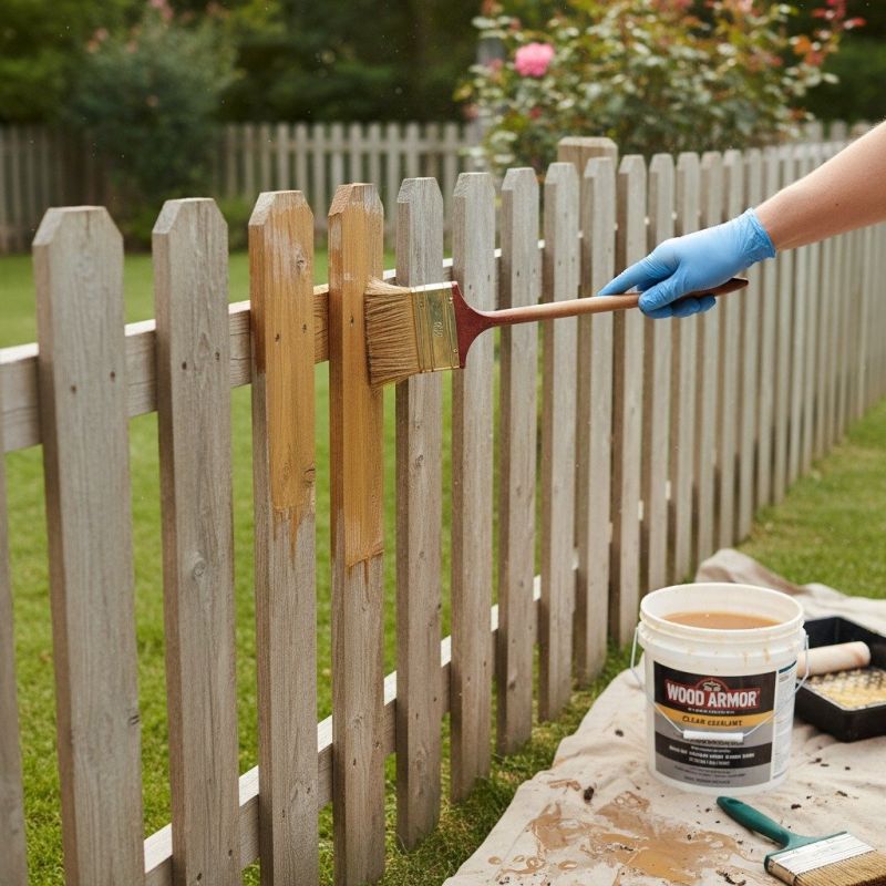 Fence Sealing in Alpharetta, GA