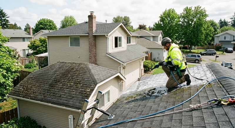 Flat Roof Cleaning in Vancouver, WA