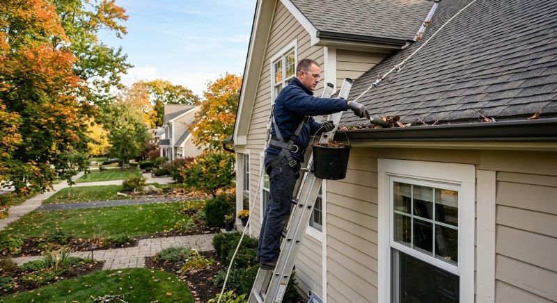 Garage Gutter Cleaning in Bergen County, NJ