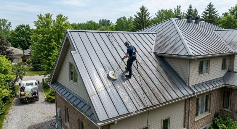 Garage Roof Cleaning in Vancouver, WA