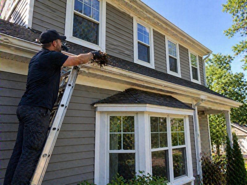 Gutter Blockage Removal in Richmond, VA