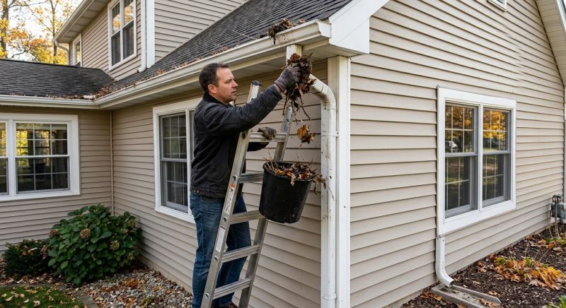 Gutter Downspout Unclogging in Annapolis, MD