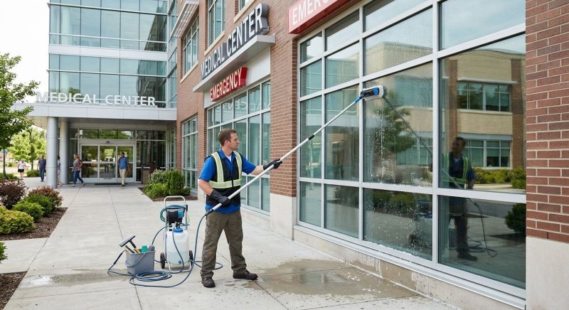 Hospital Window Washing in Denver County, CO
