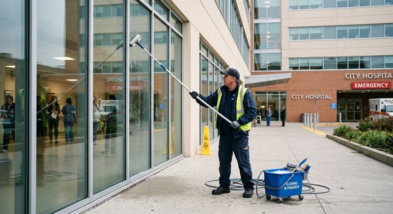 Hospital Window Washing in Littleton, CO