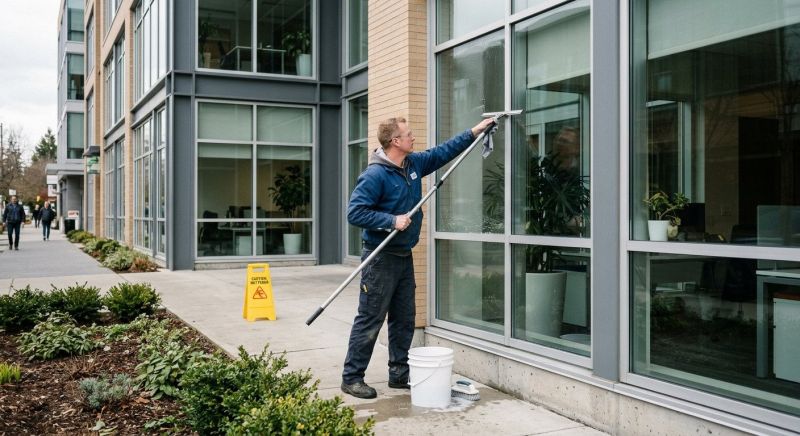 Office Building Window Washing in Denver County, CO