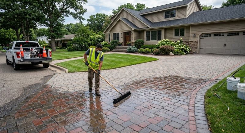 Pavers Sealing in Alpharetta, GA