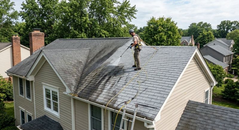 Roof Dirt Removal in Vancouver, WA