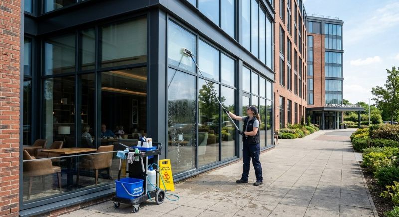 Shopping Mall Window Cleaning in Denver County, CO